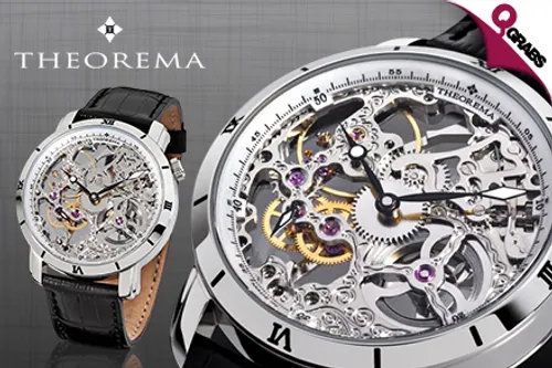 For QR799 Impress with a Classic, High-Quality Theorema Rio Men’s Watch - Choose from 7 Sleek Designs! (QR5280 Value)